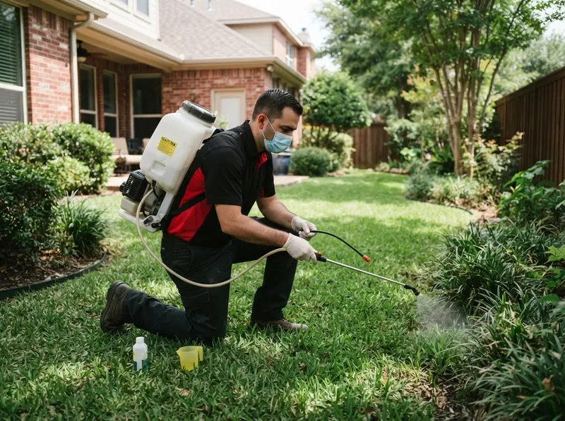 Flea & Tick Yard Remediation in Dallas, TX