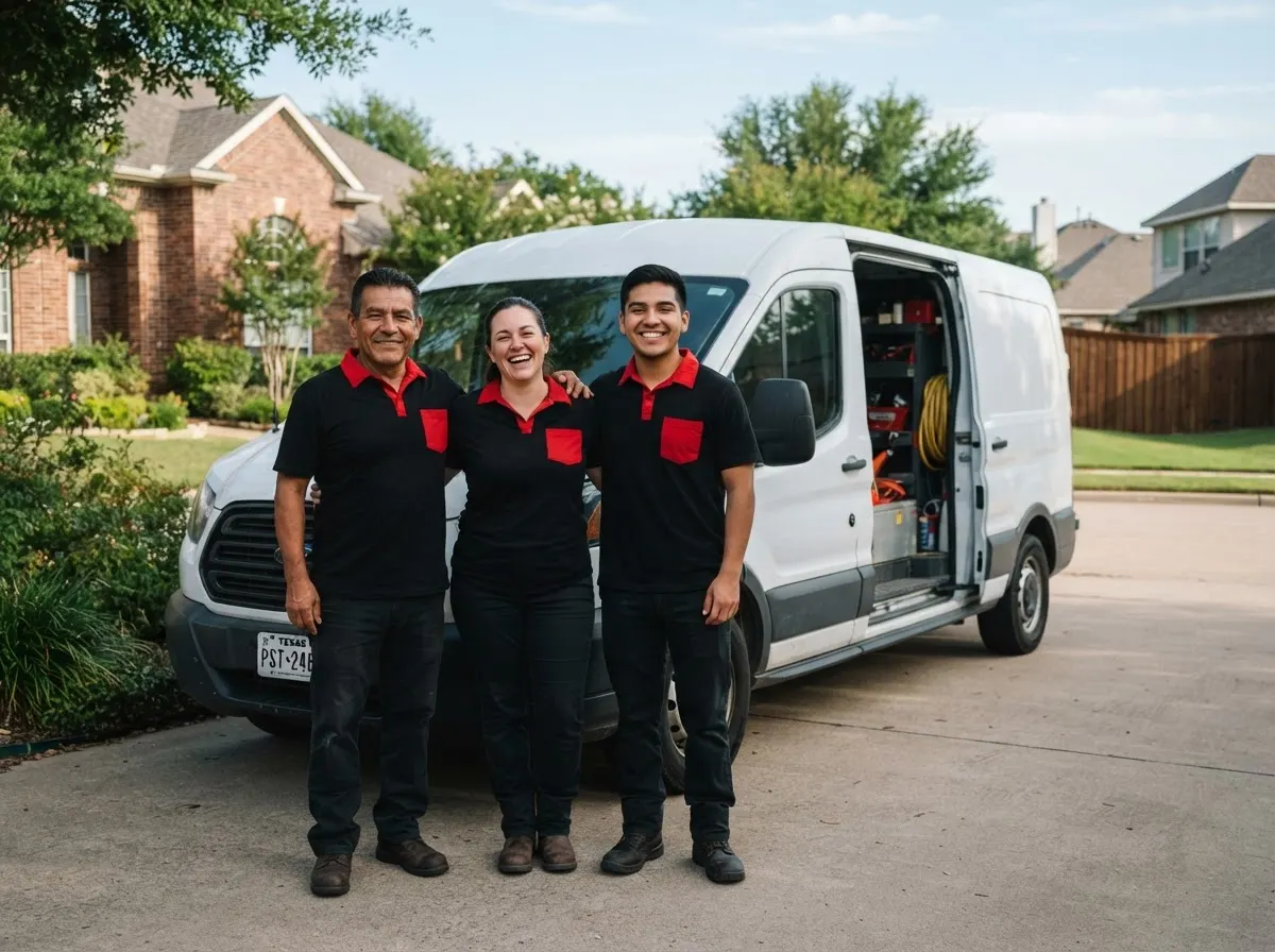 Red Wagon Pest Control pest control service team in Dallas, TX
