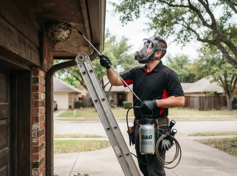 Wasp & Stinging Insect Removal in Dallas, TX